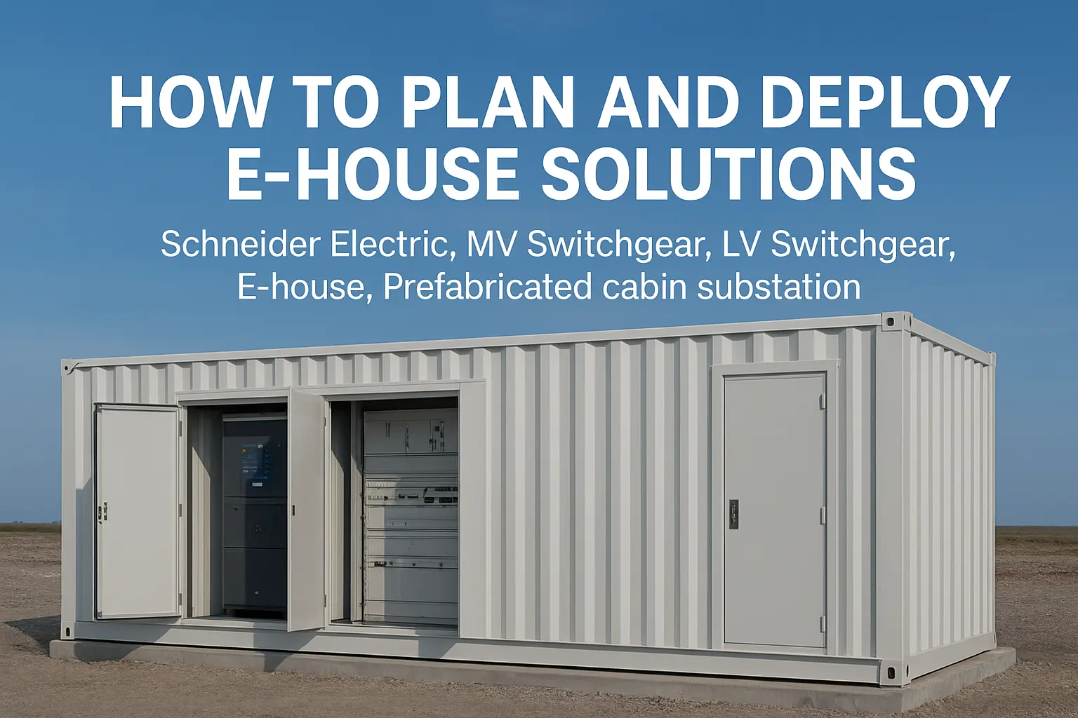 How to Plan and Deploy E-house Solutions